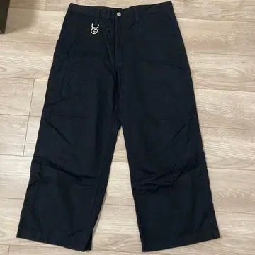 롤링 크레이들 로고 와이드 팬츠 블랙 XL 로리크레 교토 대작전