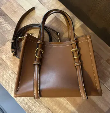 ZARA 브라운 미니 숄더백 토트