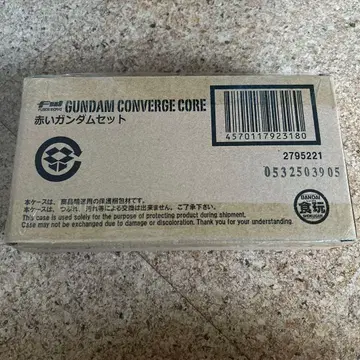 GUNDAM CONVERGE CORE 빨간색 건담 세트