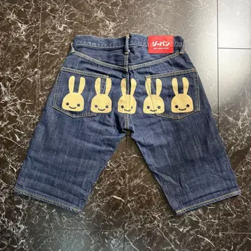 CUNE 데님 숏팬츠