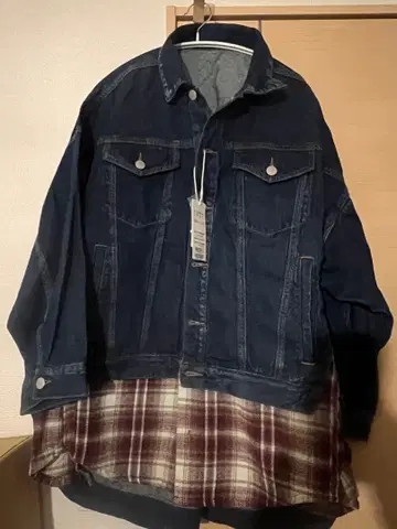 cube sugar 데님 자켓