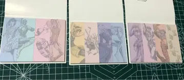 JOJO's 죠죠의 기묘한 모험 황금의 바람 접착식 메모지