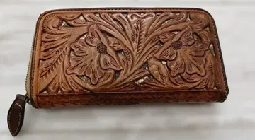 가죽 공예 유/가죽 지갑/소가죽/투각 조각 카빙