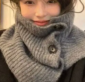 넥워머 니트 머플러