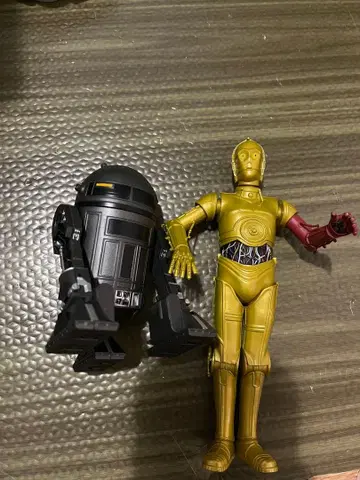 C-3PO R2-D2 피규어 세트
