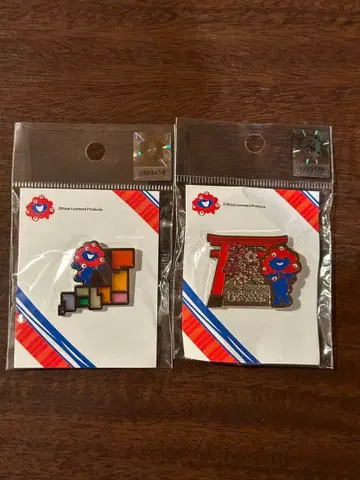 만박 미야쿠미야쿠 핑 배지 2종