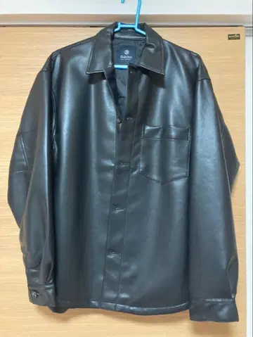 나노 유니버스 아우터 가죽 자켓