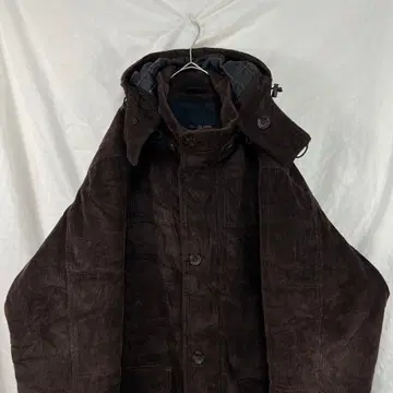 00s y2k billblass 코듀로이 코트 안감 퀼팅