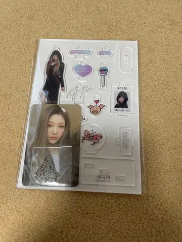 aespa 닝닝 아크릴 스탠드 키링