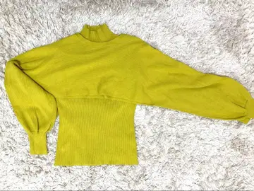 SLY 니트 하이넥 리브 니트 2개 세트