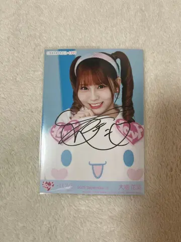 이코럽 오바 하나 브로마이드 시나몬 롤 콜라보 친필+노멀 5장 세트