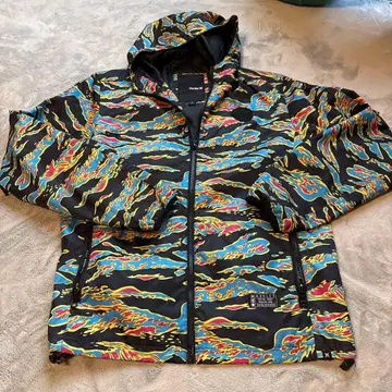 Hurley 프레임 패턴 나일론 자켓 L