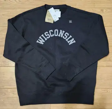 [ 미사용 새상품 ] Champion 속기모 칼리지 맨투맨 블랙 XL