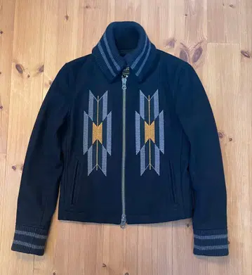 [ 새상품급 ] 291295 HOMME 블랙 집업 멜톤 자켓 40