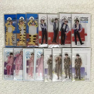 Travis Japan 아크릴 스탠드 스티커 사진 굿즈