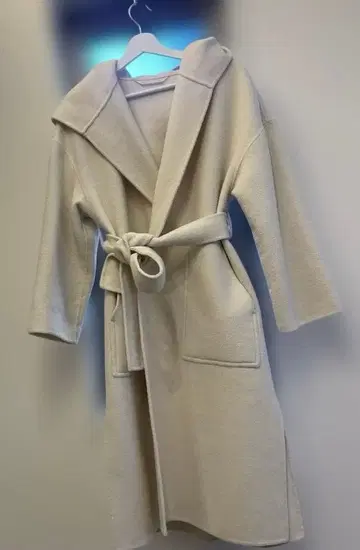 미라 오웬 울 후드 리버 코트 0 사이즈