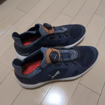 PUMA IGNITE 네이비 스파이크 슈즈