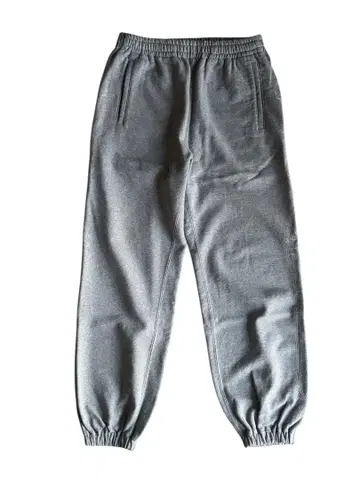 새상품급 ensou. 뼈 자수 스웨트 팬츠 M 그레이 파우엘