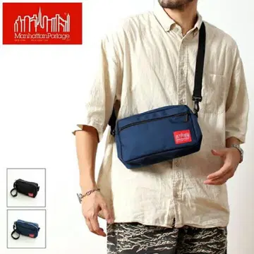 Manhattan Portage 네이비 숄더백