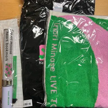 미나세 이노리 heart bookmark 라이브 굿즈