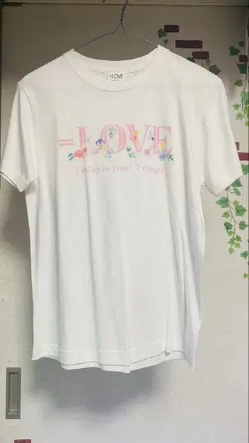 =LOVE 이퀄러브 투어 T셔츠 아이돌