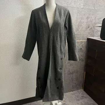 loaf 노카라 롱 코트 그레이 788006-815C