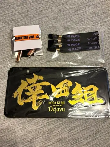 코다 쿠미 번호판