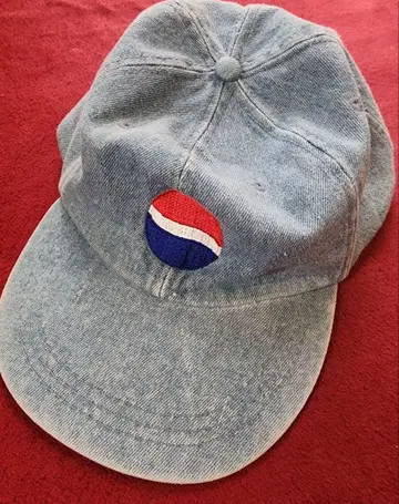 Fahrenheit 데님 캡 펩시 로고