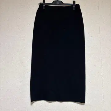 framework 블랙 니트 타이트 스커트