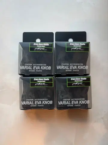 크레이지 버스 스튜디오 DRT 바리알 노브 팻 노브 4개 블랙 카모