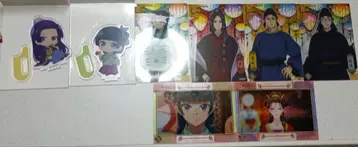 약사의 혼잣말 클리어 카드 6장 아크릴 스탠드 2개 세트