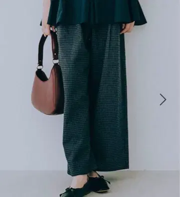 [ 새상품급 ] studio CLIP 클래식 이지 팬츠 다크 블루 체크