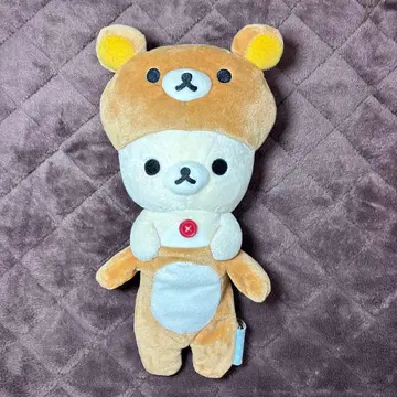 코리락쿠마 리락쿠마 봉제 인형 사실은 잠옷이에요