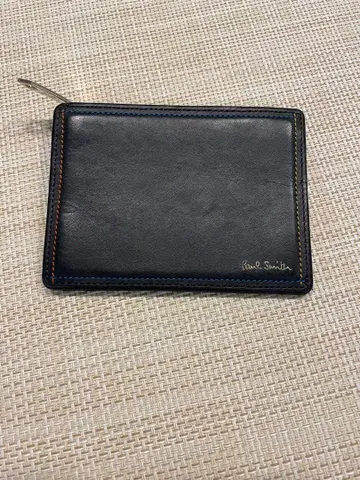 Paul Smith 가죽 패스 케이스 블랙