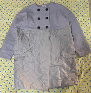 mao mad 마오메이드 압축 울 타프타 충전솜 퀼트 크루넥 코쿤 코트