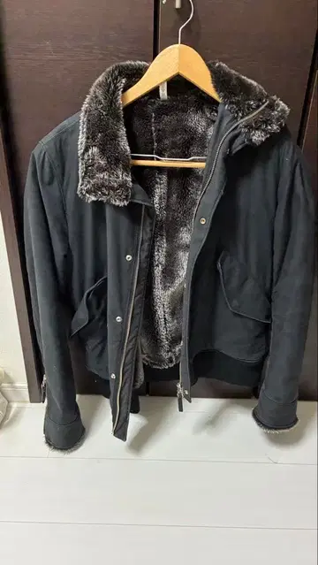 더블 지퍼 블루종