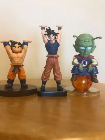 드래곤볼 손오공 피콜로 대마왕 미니 피규어 3체 세트
