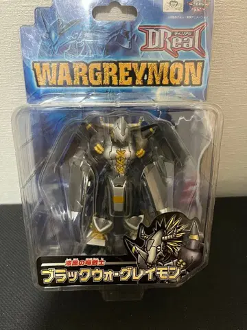블랙 워그레이몬 피규어 d-real 디지몬