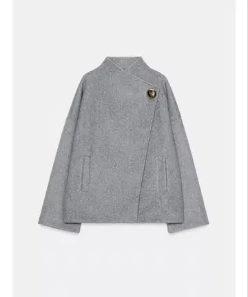 ZARA 소프트 버튼 코트