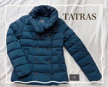 TATRAS 숏 다운 자켓 네이비