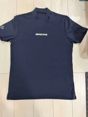 BRIEFING 골프 셔츠 네이비