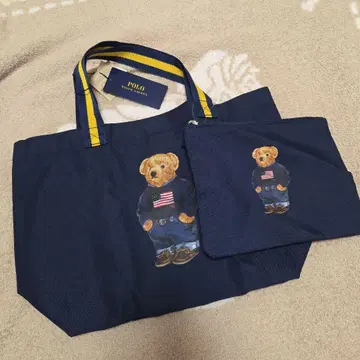 [ 새상품/파우치 포함 ] 랄프 로렌 폴로베어 백