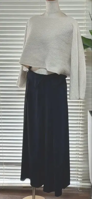 RACEA 스커트 같은 팬츠 와이드 팬츠