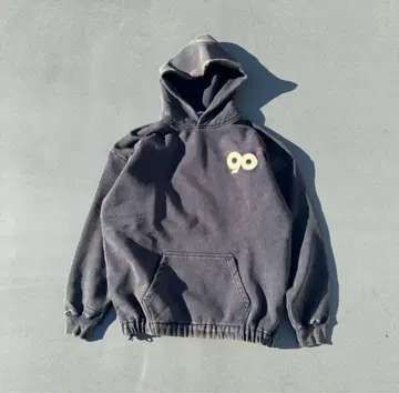 9090 Logo Vintage Ballon Hoodie