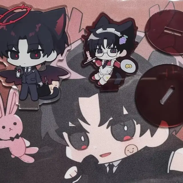 (개별 문의)괴담출근 김솔음 아크릴스탠드 안경닦이 판매합니다