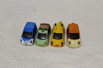 토미카 포켓몬 미니카 4대 세트