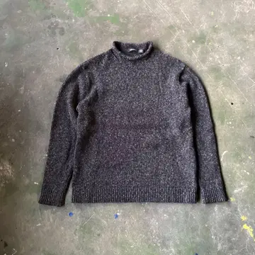 claiborne 롤넥 모크넥 니트
