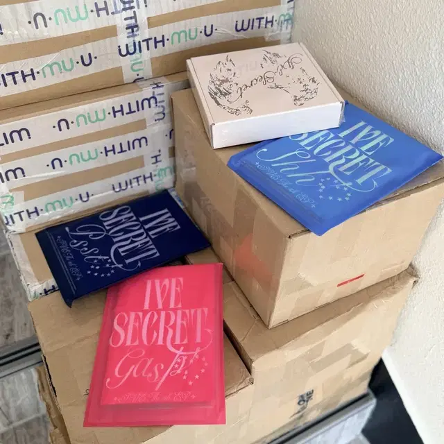 현물) 최저 1셋트 가격 ive 아이브 시크릿 미개봉 앨범 4종 세트