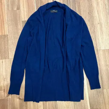 네이비 가디건 L/LL MEG EXCHANGE 캐시미어 100%,