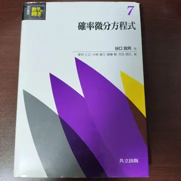 공립강좌 수학의 빛 7 확률미분방정식